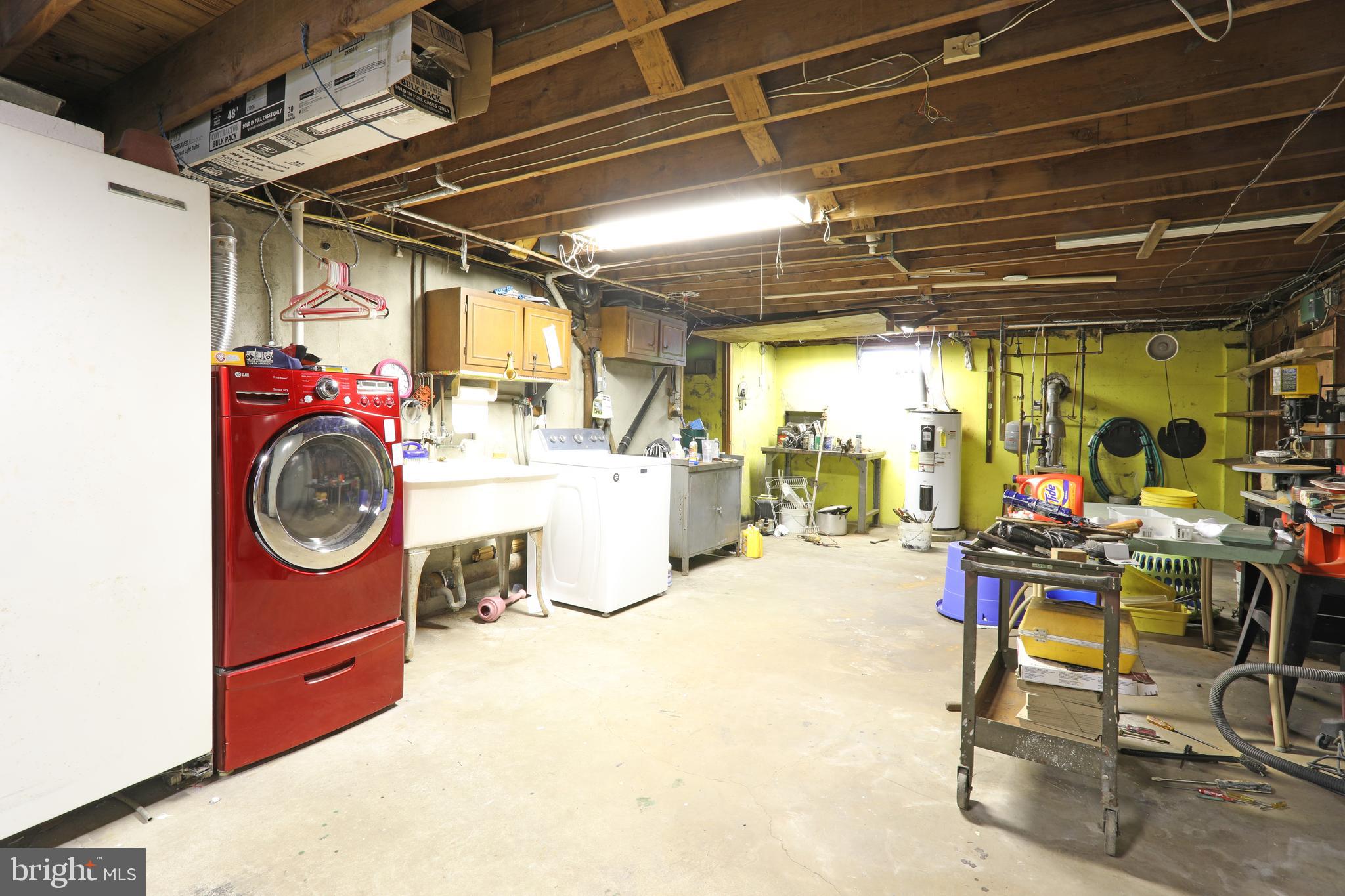 870 Rambler Avenue Runnemede, NJ 08078 - Photo 21 of 30 Laundry Room w/ W/D, freezer & Walk-out