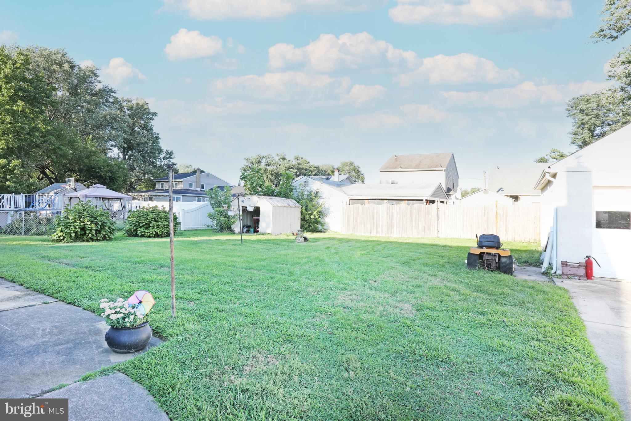 870 Rambler Avenue Runnemede, NJ 08078 - Photo 27 of 30 Spacious backyard for kids, parties & grilling
