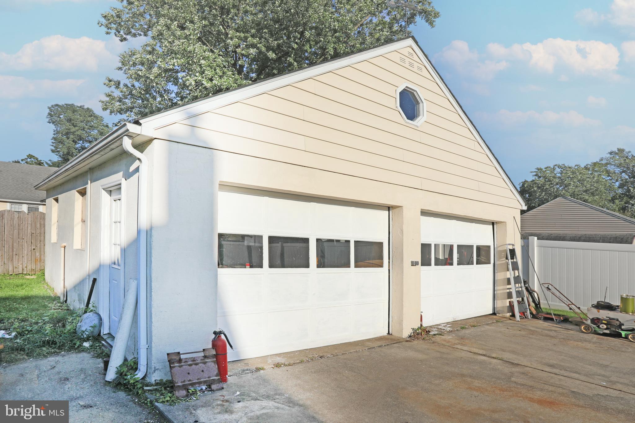 870 Rambler Avenue Runnemede, NJ 08078 - Photo 6 of 30 2 car extended detached garage with electric