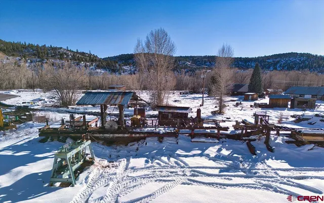a view of houses with outdoor space