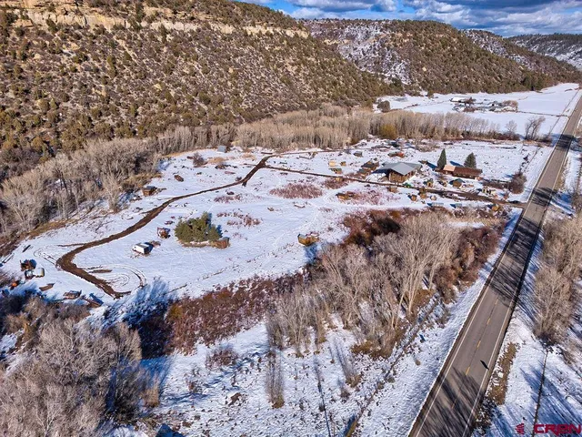 a view of city and mountain