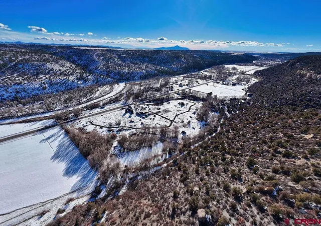 a view of a water pond