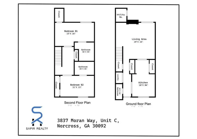 $1,595 | 3837 Moran Way, Unit C, Peachtree Corners, GA 30092
