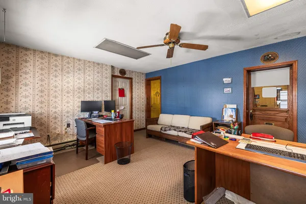 a view of storage and utility room