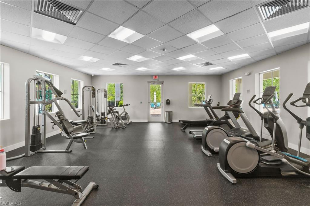 3419 Pilot Circle Naples, FL 34120 - Photo 36 of 39 a view of a room with gym equipment