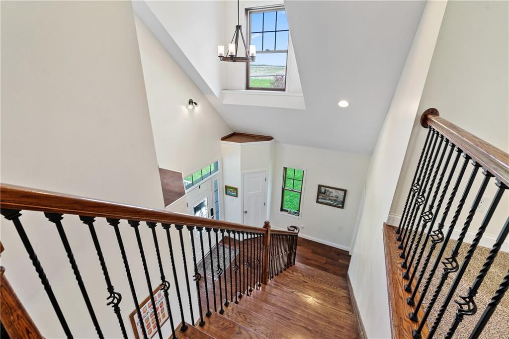 2175 Lovi Road Freedom, PA 15042 - Photo 3 of 36 a view of a hallway with wooden floor and staircase