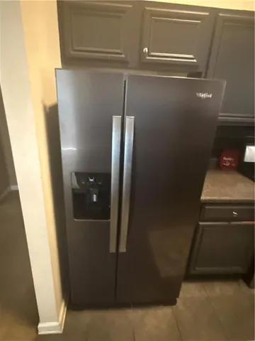 a close view of cabinet