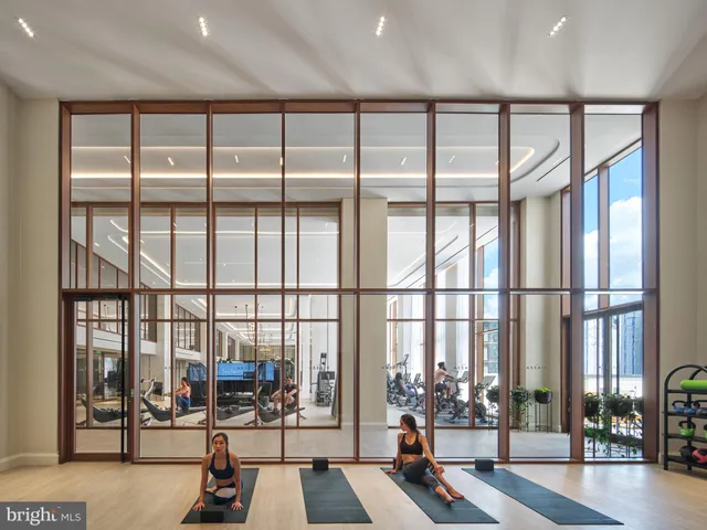 a projector room with furniture