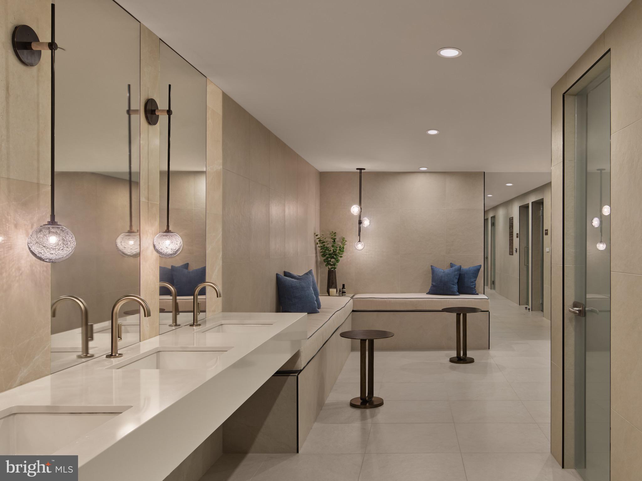 1099 Germantown Avenue, Unit A Philadelphia, PA 19123 - Photo 36 of 53 a bathroom with a sink and a mirror