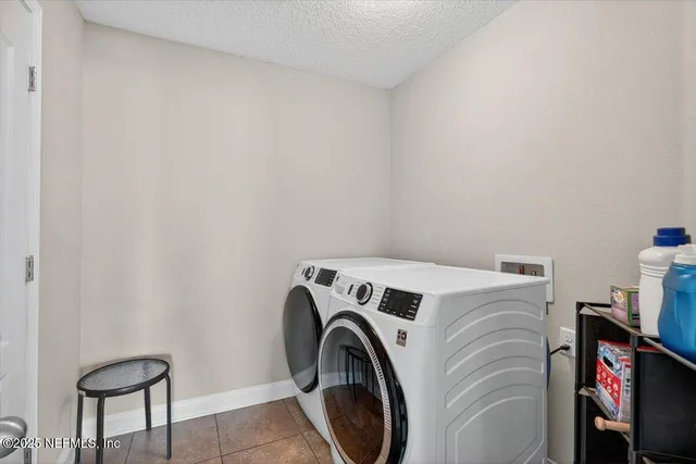 a room with furniture