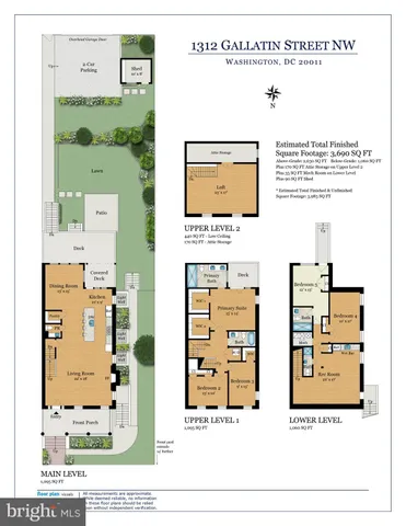 $1,525,000 | 1312 Gallatin Street Northwest, Washington, DC 20011