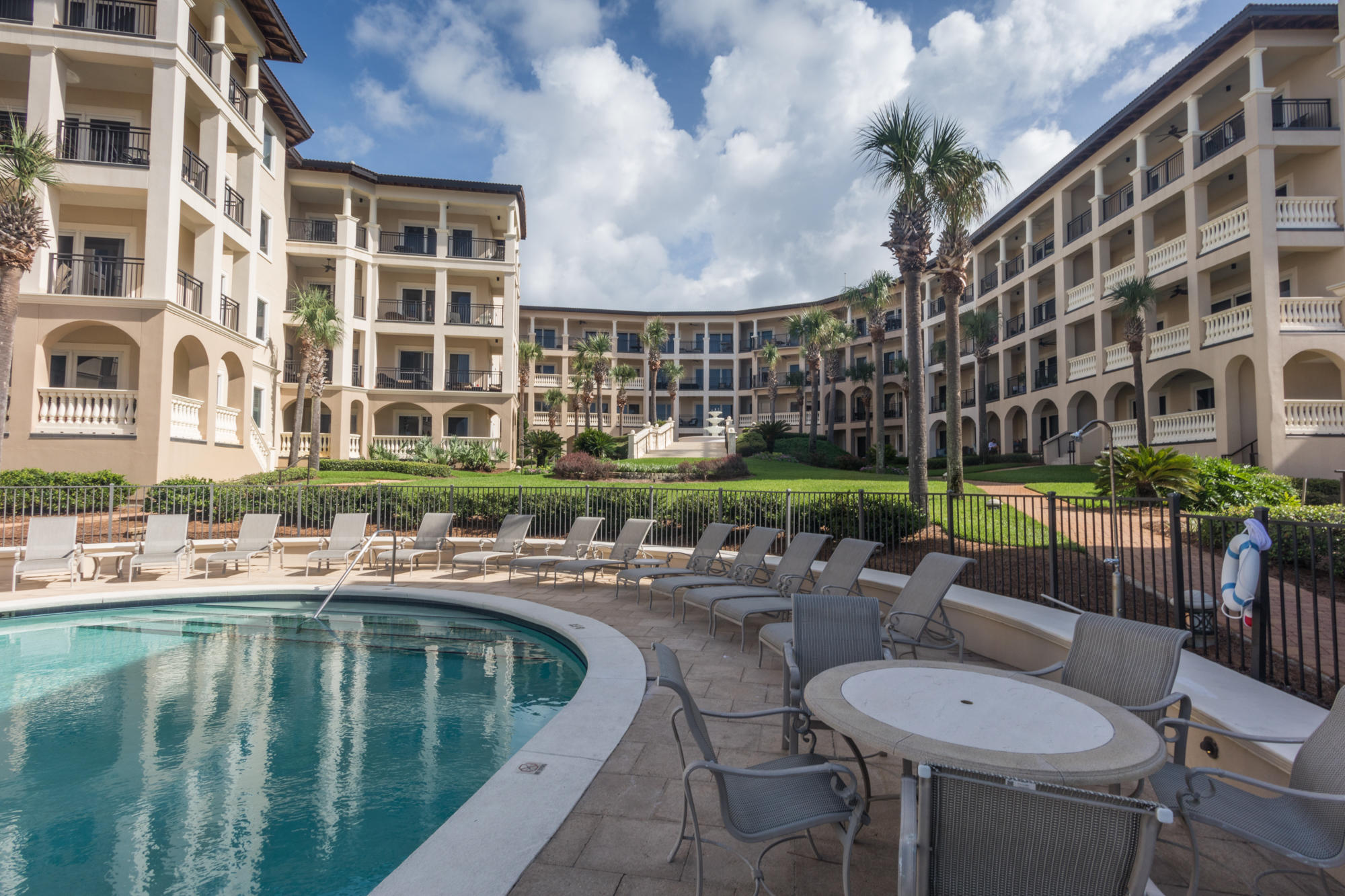 56 Blue Mountain Road, Unit B303 Santa Rosa Beach, FL 32459 - Photo 28 of 47 a swimming pool view with outdoor seating