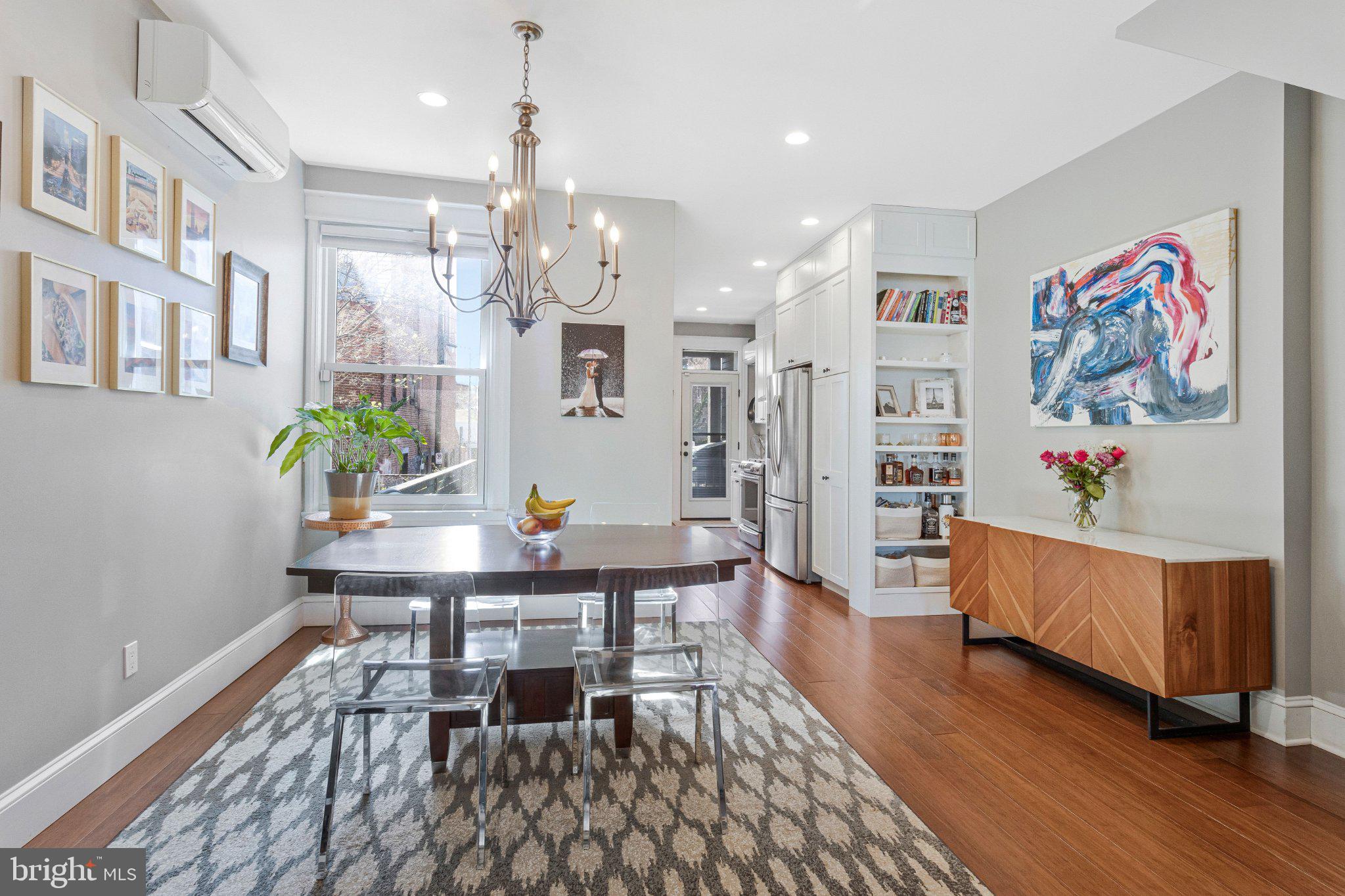 503 I Street Northeast Washington, DC 20002 - Photo 7 of 37 Modern dining space with artistic flair.