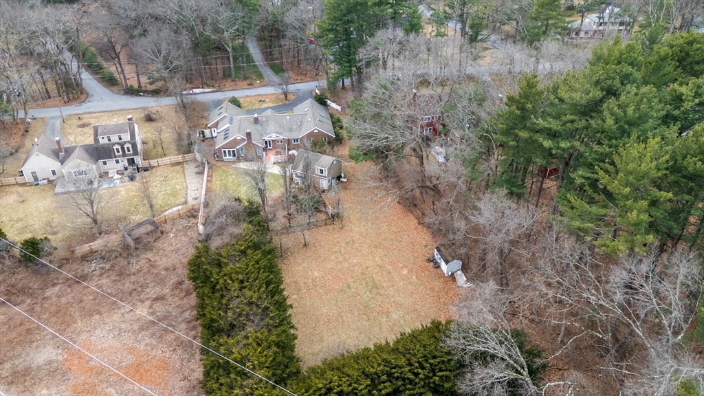50 Stock Farm Road Sudbury, MA 01776 - Photo 37 of 40 an aerial view of residential house with outdoor space