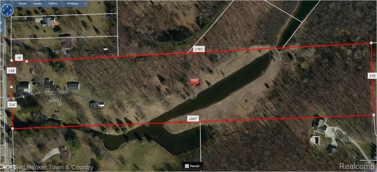 10254 Carmer Road Fenton, MI 48430 - Photo 21 of 21 View of entire 16+ Acre Property Available as a whole