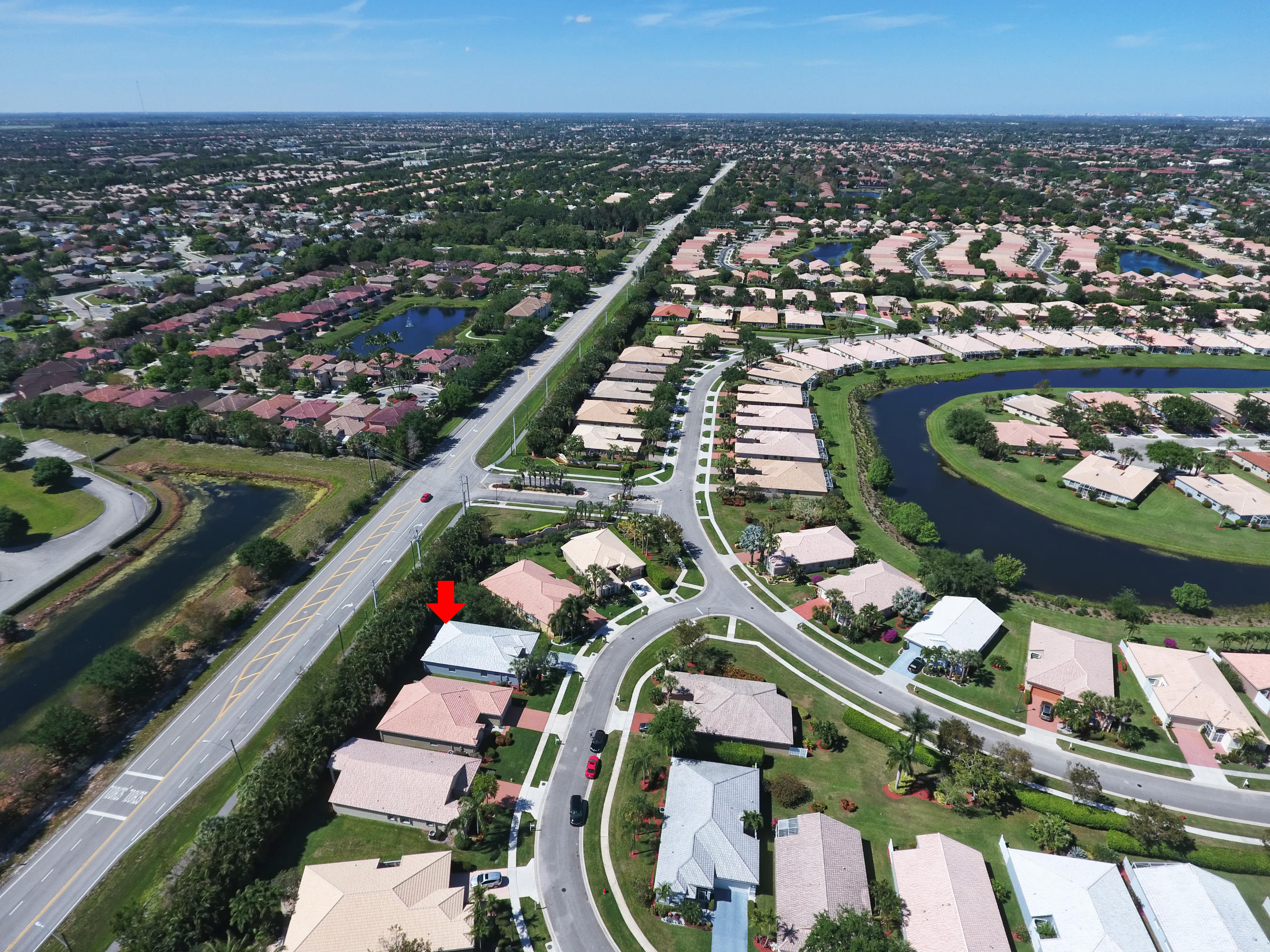5916 Seashell Terrace Boynton Beach, FL 33437 - Photo 27 of 31 an aerial view of a city