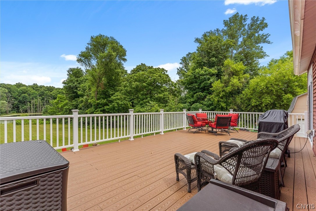 7834 State Street Road Throop, NY 13021 - Photo 26 of 36 Deck
