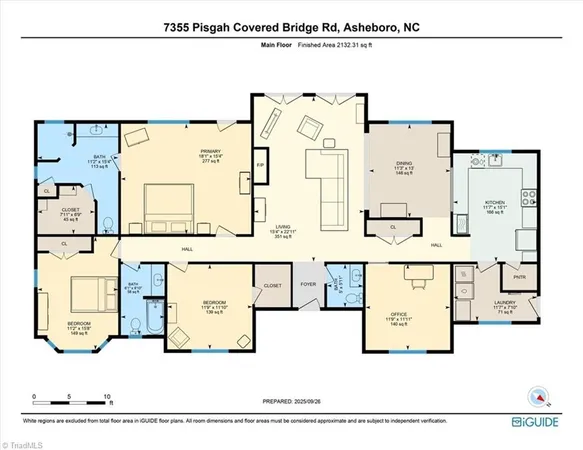 $950,000 | 7355 Pisgah Covered Bridge Road, Troy, NC 27371
