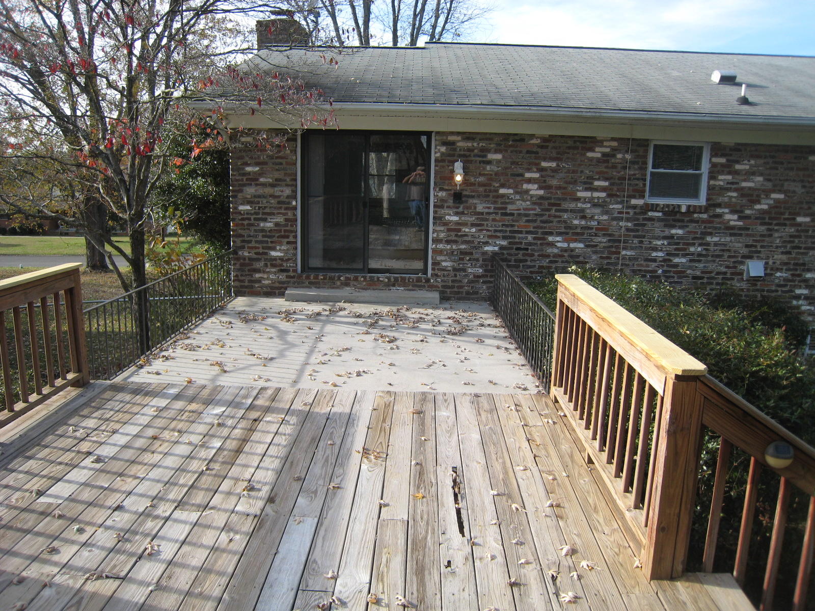 1024 Kevin Road Knoxville, TN 37923 - Photo 3 of 25 From Pool across Deck & Patio to DR