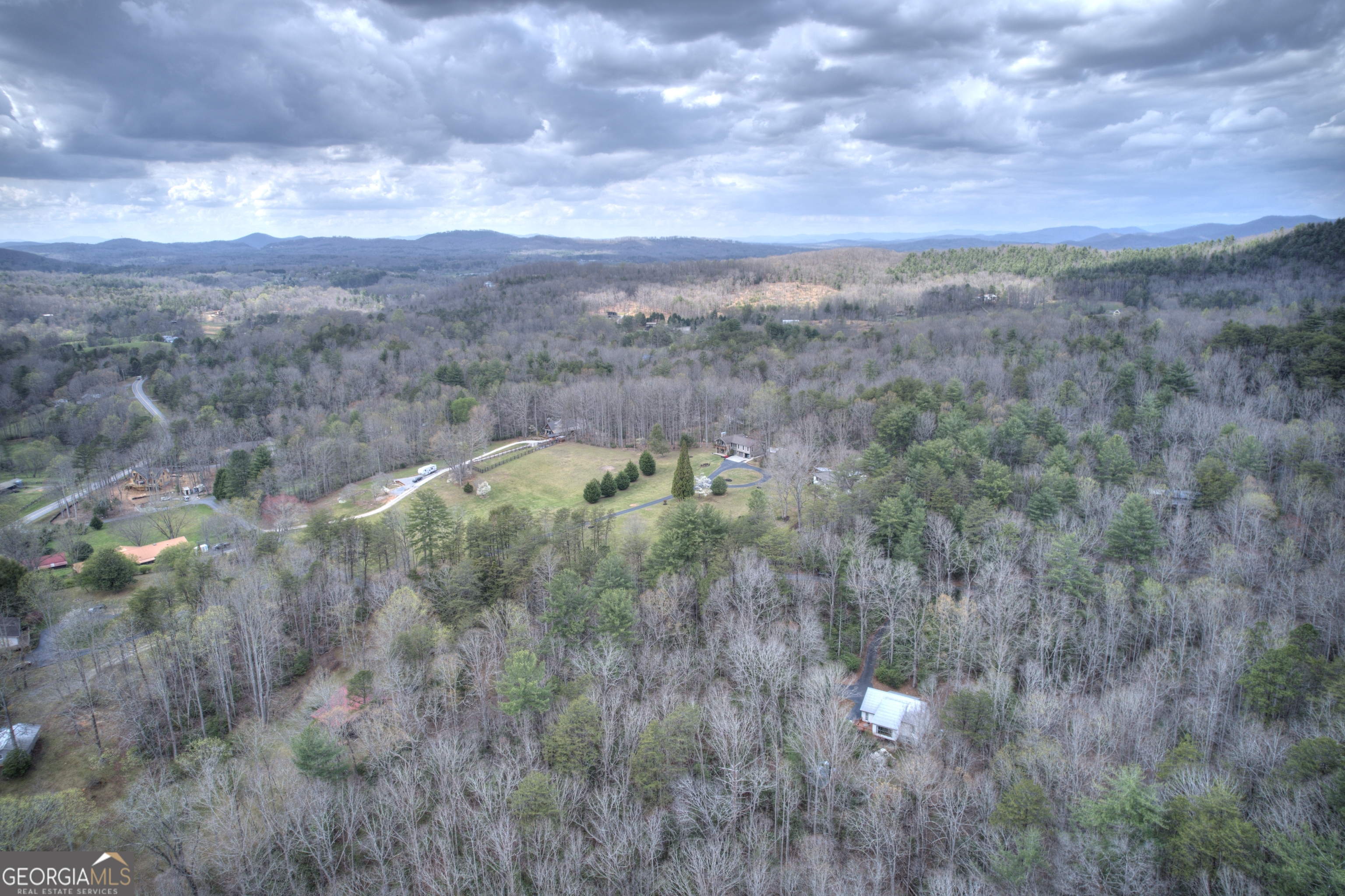 199 Oak Ridge Drive Blairsville, GA 30512 - Photo 31 of 107 a view of a lush green forest with lots of trees