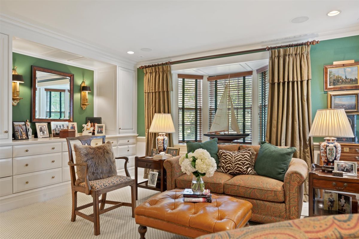 5 Woodley Road Winnetka, IL 60093 - Photo 32 of 48 a living room with furniture and a large window