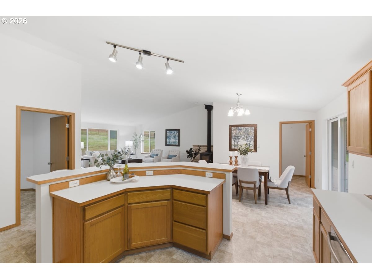 37905 South Wilhoit Road Molalla, OR 97038 - Photo 8 of 48 a kitchen with sink and cabinets