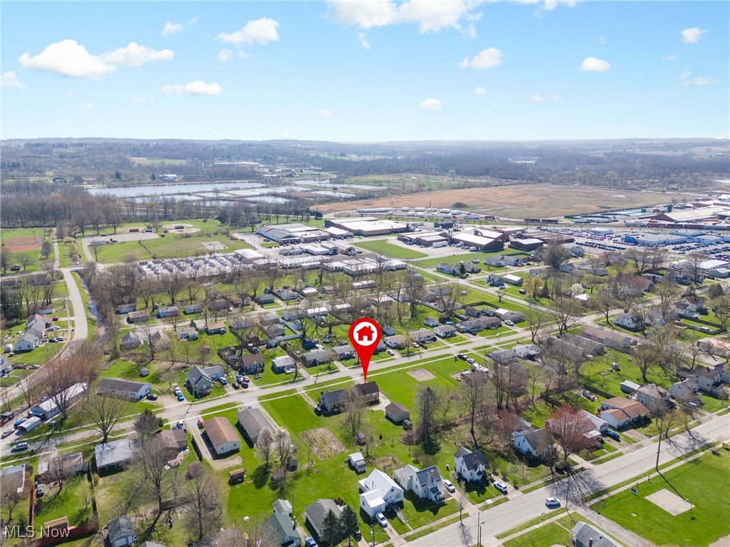 123 North Seneca Street Rittman, OH 44270 - Photo 31 of 32 Birds eye view of property with a residential view