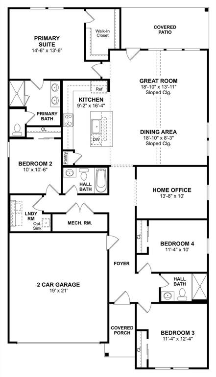 1509 Hamilton Street Howe, TX 75459 - Photo 20 of 23 Plan