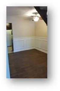 a room with storage and utility