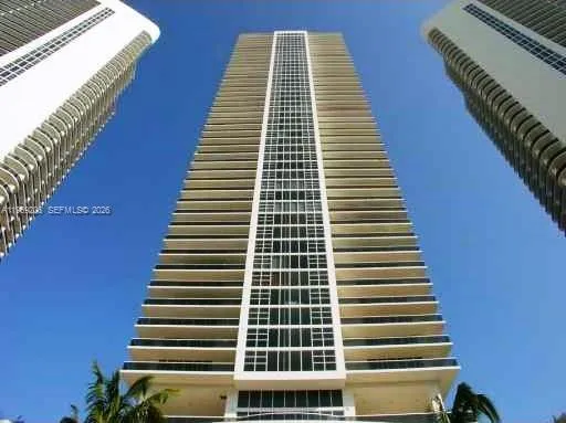 a front view of a building