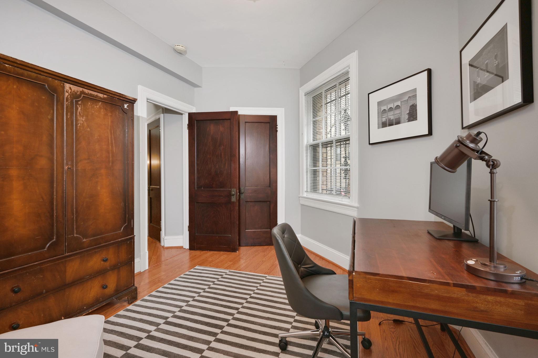 2707 Adams Mill Road Northwest, Unit 105 Washington, DC 20009 - Photo 21 of 29 Second Bedroom, currently used as an office
