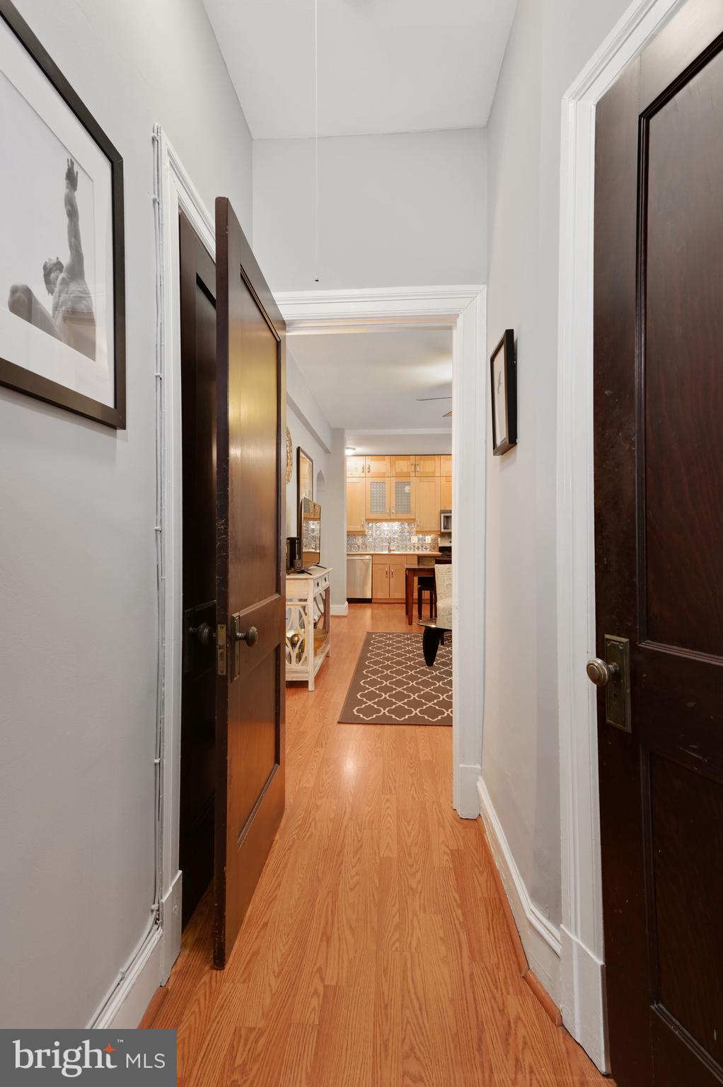 2707 Adams Mill Road Northwest, Unit 105 Washington, DC 20009 - Photo 24 of 29 Hall looking toward Living Room