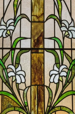 a picture of a building with a sink and a window