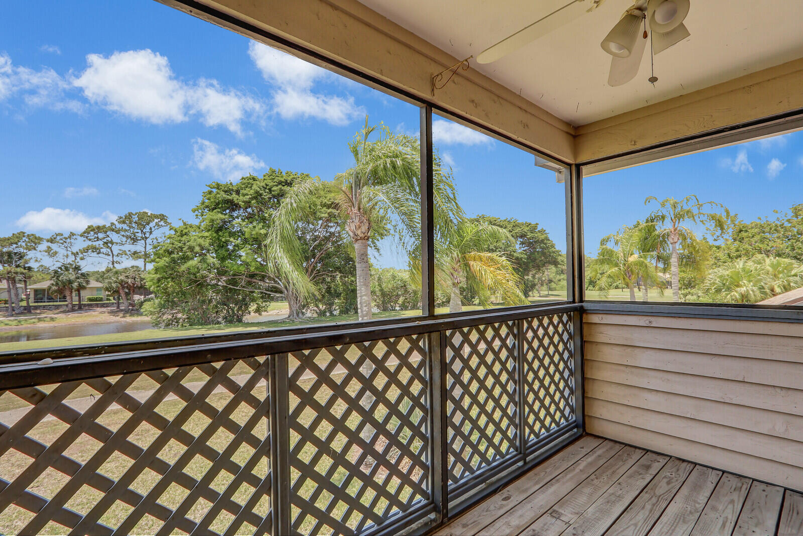 6148 Southeast Georgetown Place, Unit 805 Hobe Sound, FL 33455 - Photo 33 of 44 a view of a balcony