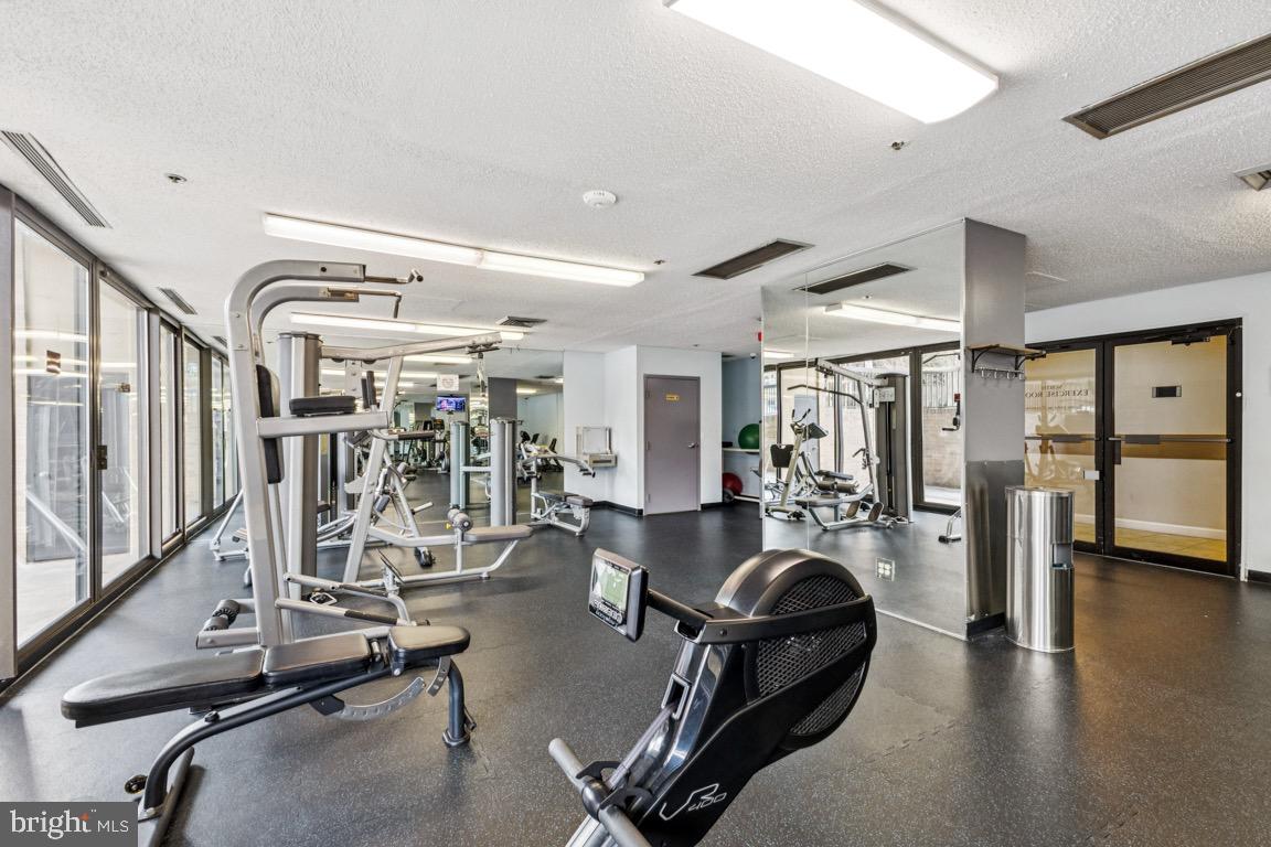 5505 Seminary Road, Unit 1810N Falls Church, VA 22041 - Photo 22 of 27 a view of a room with gym equipment
