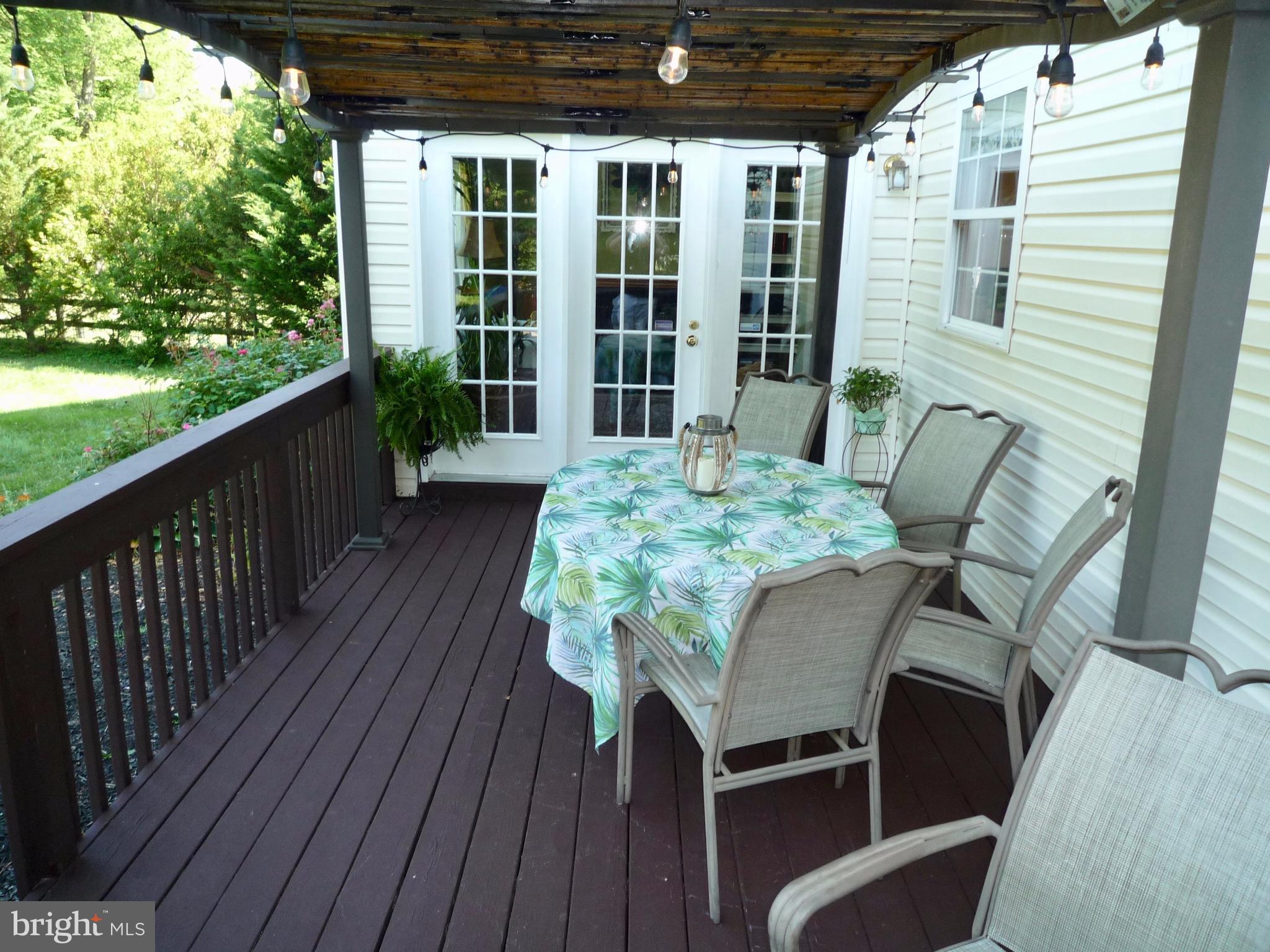 58 Montague Road Newark, DE 19713 - Photo 78 of 88 Rear Deck w/ Bamboo Covered Pergula