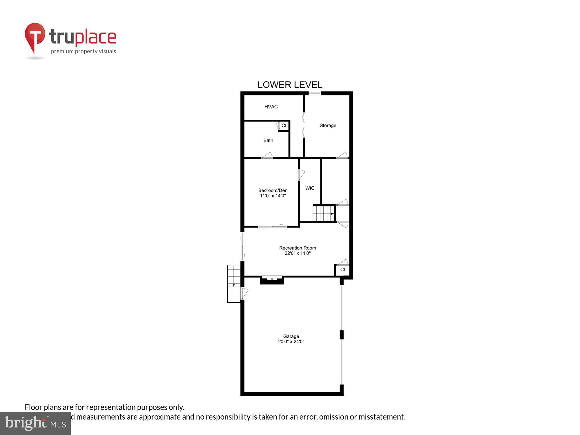 4048 Arjay Circle Ellicott City, MD 21042 - Photo 56 of 56 Lower level Floor Plan