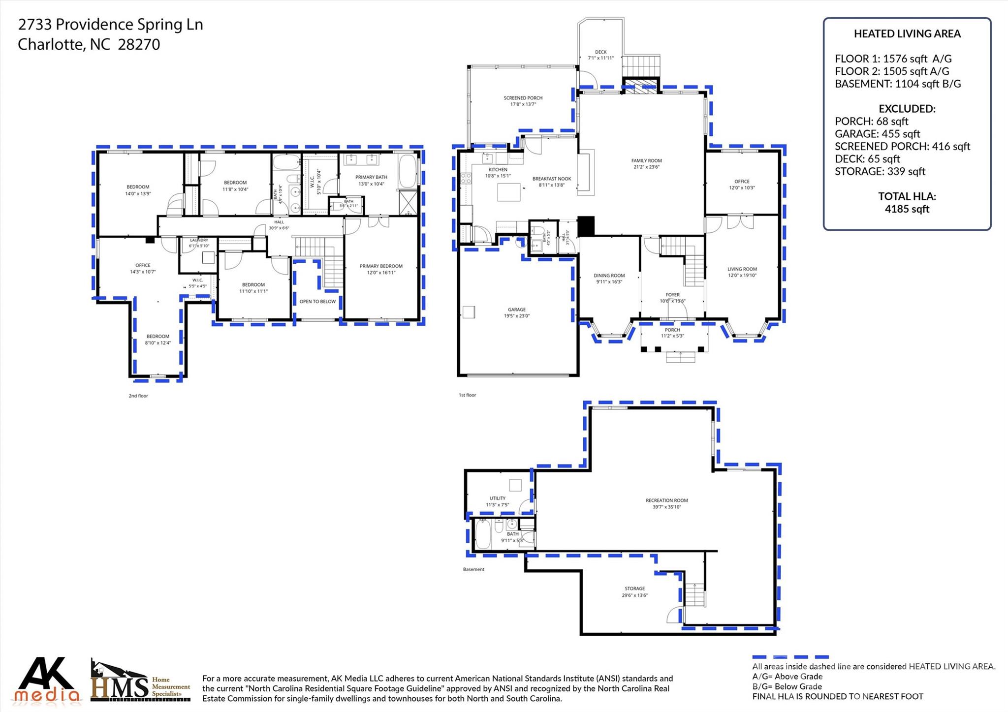 2733 Providence Spring Lane Charlotte, NC 28270 - Photo 43 of 48