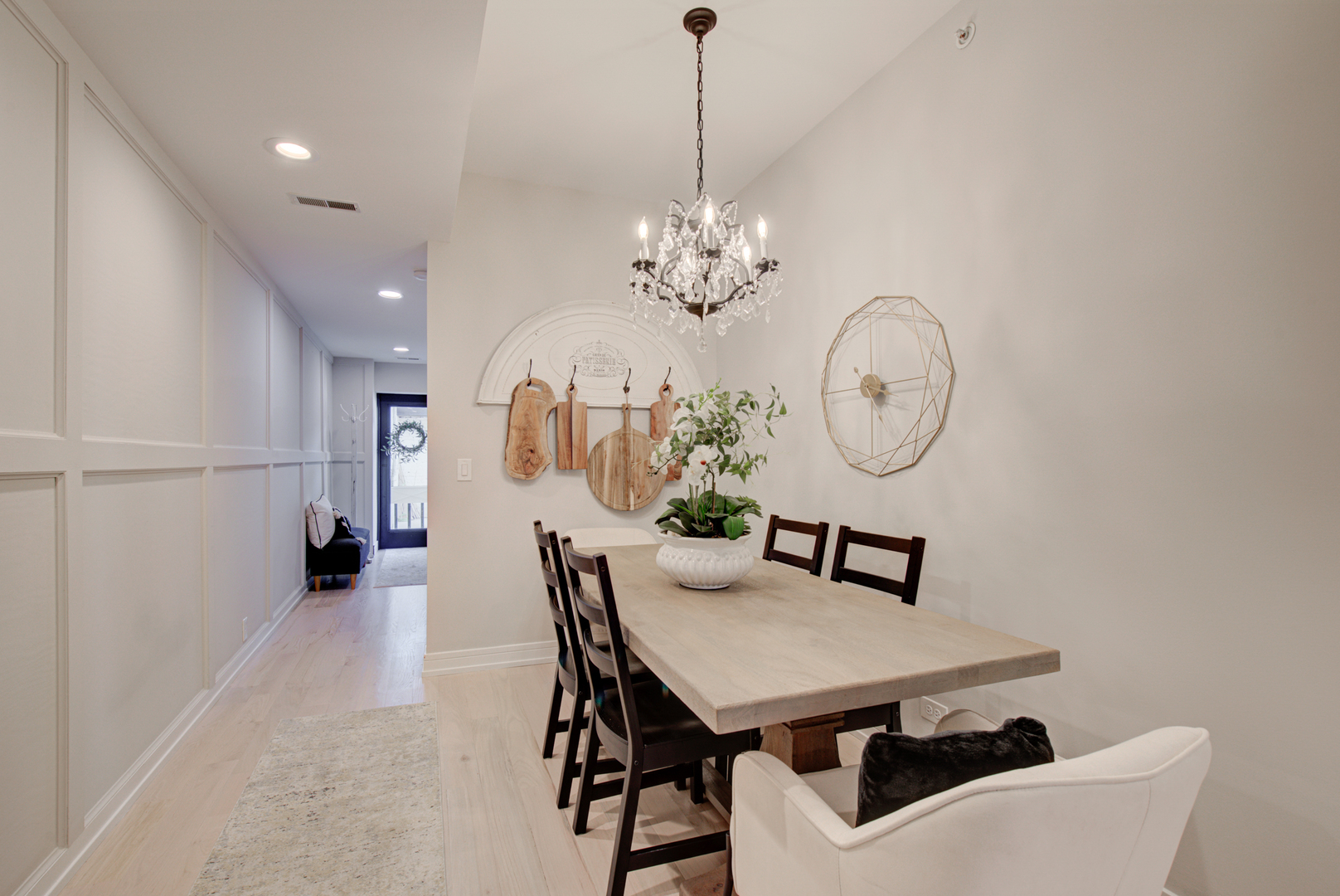 106 East Main Street St. Charles, IL 60174 - Photo 22 of 46 a view of a dining room with furniture and a chandelier