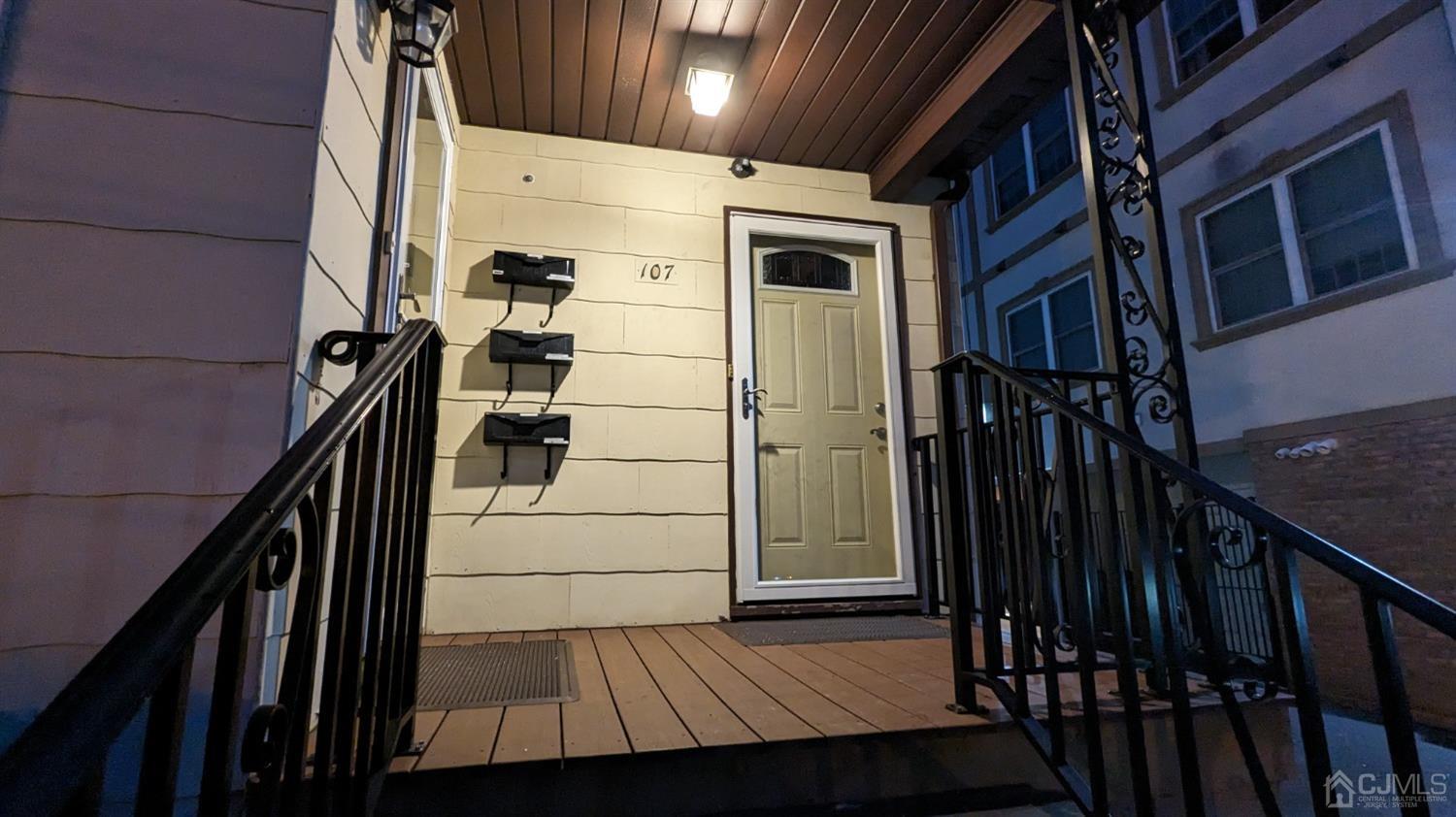 107 Madison Avenue, Unit 2 Dunellen, NJ 08812 - Photo 16 of 18 a view of front door