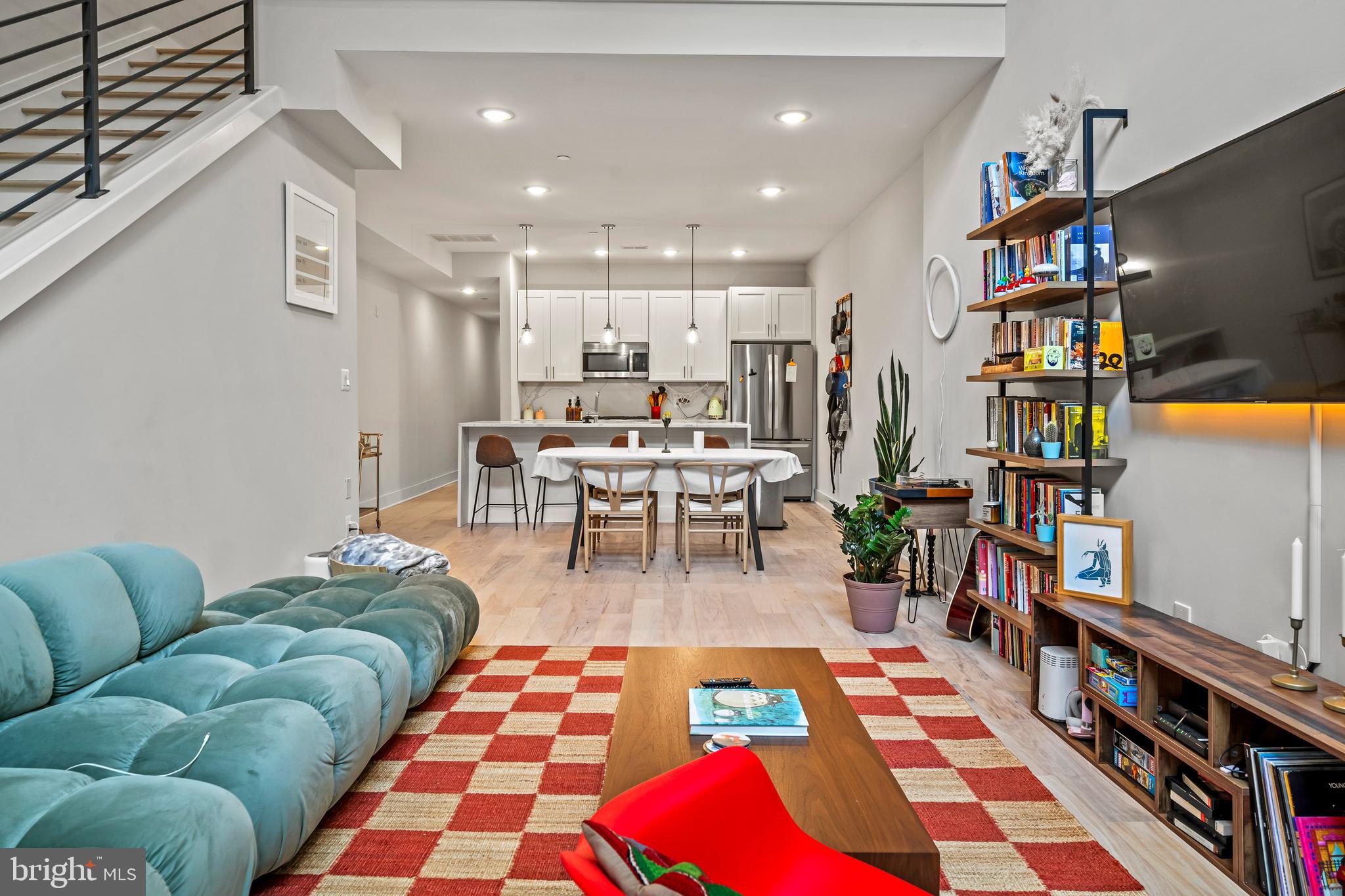 1223 Meigs Place Northeast, Unit 101 Washington, DC 20002 - Photo 3 of 30 Open Plan Living space