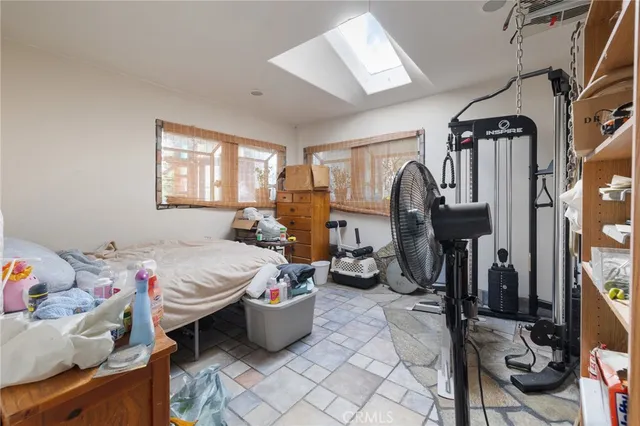 a view of city from balcony