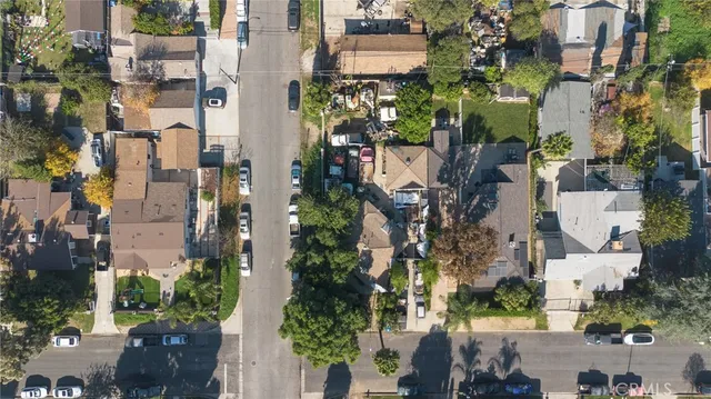 a view of city and mountain