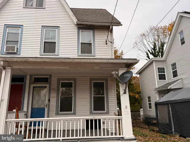 a view of a house with a window