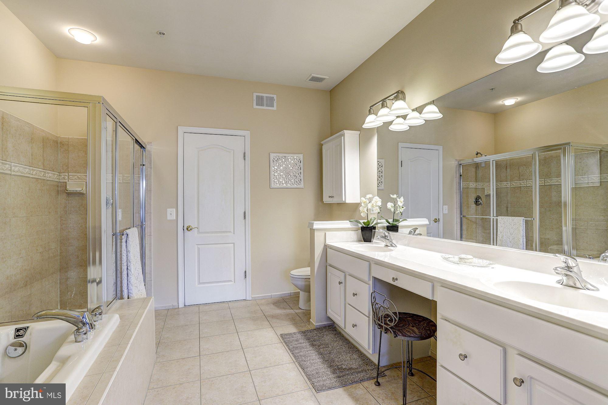8216 Academy Road, Unit 24 Ellicott City, MD 21043 - Photo 19 of 47 Primary En Suite Bath | Walk-in Closet