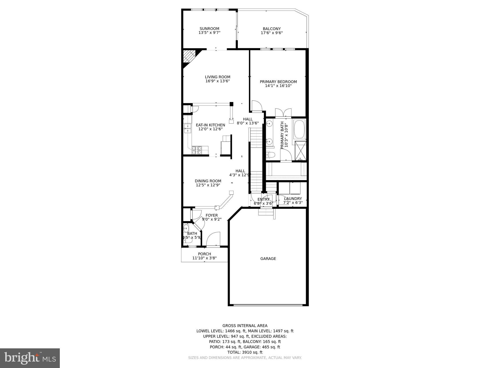 8216 Academy Road, Unit 24 Ellicott City, MD 21043 - Photo 45 of 47 Floor Plan