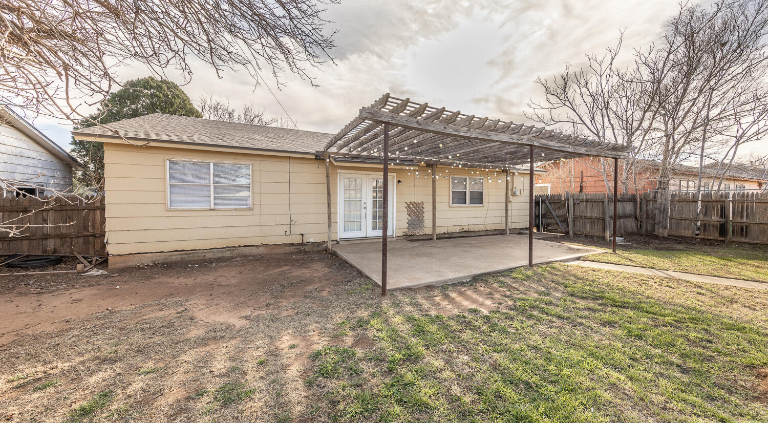 5308 23rd Street Lubbock, TX 79407 - Photo 21 of 25 a view of a house with a backyard
