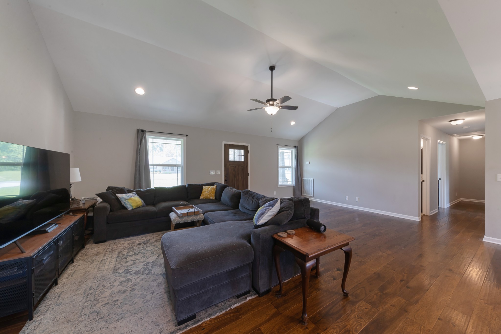 65 North Ballard Road Manchester, TN 37355 - Photo 31 of 31 a living room with furniture and a flat screen tv