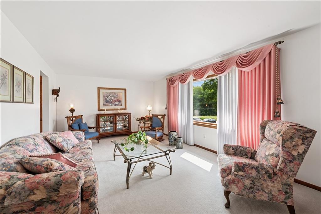 207 State Park Road New Alexandria, PA 15670 - Photo 6 of 38 a living room with furniture and a large window