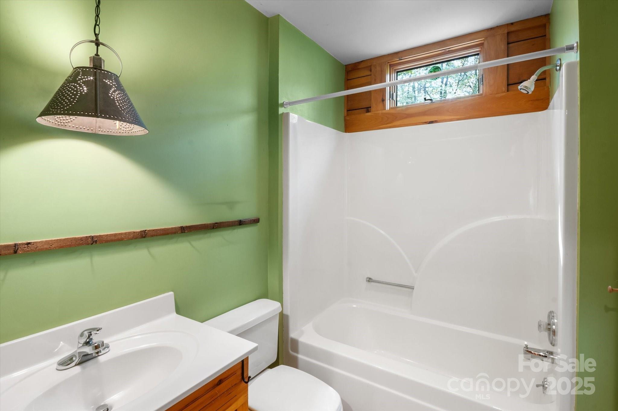 447 Cherokee Circle Tryon, NC 28782 - Photo 28 of 36 a bathroom with a sink and a mirror